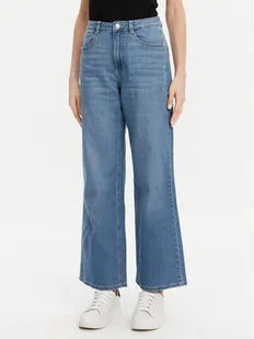 Tom Tailor Jeansy 1043509 Niebieski Wide Leg - Spodnie damskie - miniaturka - grafika 1