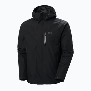 Kurtka 3w1 męska Helly Hansen Juell 3-In-1 990 czarna  53679 - Odzież trekkingowa damska - miniaturka - grafika 1