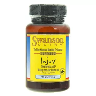 Swanson, Kwas hialuronowy Injuv, 90 kapsułek - Włosy, skóra, paznokcie - miniaturka - grafika 1