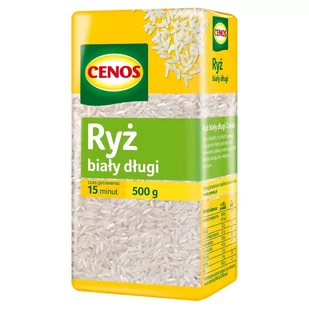 Cenos Ryż biały długi 500 g - Ryż - miniaturka - grafika 1