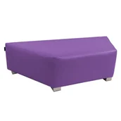 Meble i wyposażenie gabinetów medycznych - Siedzisko dla dzieci trapez FUN NC498 - 120x52x32 cm (wysokość siedziska 32 cm) - różne kolory - miniaturka - grafika 1