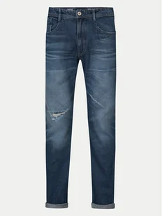 Petrol Industries Jeansy M-1040-DNM056 Granatowy Tapered Fit - Spodnie męskie - miniaturka - grafika 1