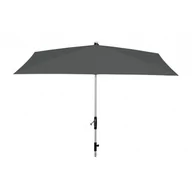 Parasole ogrodowe - KNIRPS Automatic 230 x 150 cm - parasol balkonowy premium z uchwytem Ciemnoszary - miniaturka - grafika 1