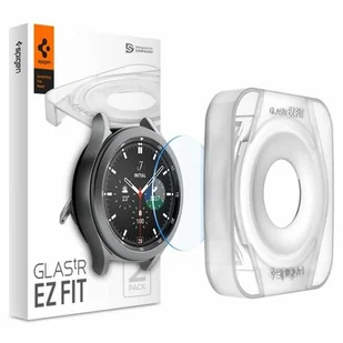 Spigen Szkło hartowane x2 Glas.tR "EZ FIT" do Samsung Galaxy Watch 4 Classic 42mm AGL03747 - Akcesoria do smartwatchy - miniaturka - grafika 2