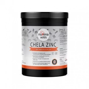 NuVena Cynk Chela Zinc 550g - - Akcesoria jeździeckie - miniaturka - grafika 1