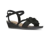 Półbuty damskie - Parram Stella E [black nubuck] - rozmiar 37.5 - miniaturka - grafika 1