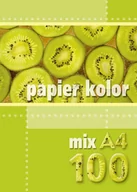 Papier do drukarek - KRESKA Papier xero a4 mix 100 ark pp 1220302 - miniaturka - grafika 1