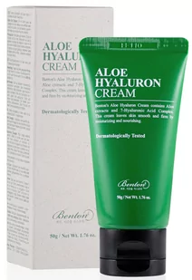 Benton Aloe Hyaluron Cream Krem Nawilżający 50g BEN-0464 - Kremy do twarzy - miniaturka - grafika 3