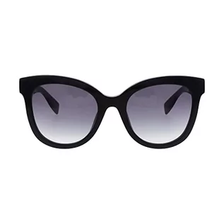 Okulary przeciwsłoneczne - Furla SFU595 okulary, Shiny Black, 52 damskie, Shiny Black, 52 - grafika 1