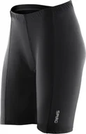 Spodenki rowerowe - SPIRO S187F Damskie spodenki rowerowe Padded Bikewear - Kolor: Czarny - Rozmiar: XL (16) - miniaturka - grafika 1