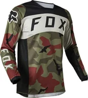 Odzież motocyklowa - Fox 180 Bnkr Jersey Green Camo - miniaturka - grafika 1