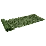 Parasole ogrodowe - vidaXL Osłona balkonowa, ciemnozielone liście, 200x75 cm - miniaturka - grafika 1