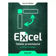 Aplikacje biurowe - Helion Excel. Tabele przestawne w prostych krokach - miniaturka - grafika 1