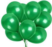 Balony i akcesoria - Balony metaliczne, zielony, forest green 20 szt. - miniaturka - grafika 1