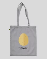 Torby i wózki na zakupy - TORBA BAWEŁNIANA NA ZAKUPY ZIEMNIAK Szary - miniaturka - grafika 1