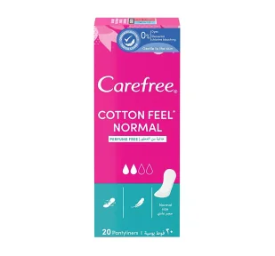 Carefree Cotton Wkładki higieniczne 1 op.-20szt Johnson - Wkładki higieniczne - miniaturka - grafika 2