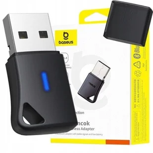 Baseus BA04+ Adapter USB Nadajnik Odbiornik Bluetooth 5.4 do komputera Dongle 20M - Adaptery bluetooth - miniaturka - grafika 1