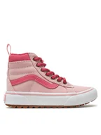 Buty dla dziewczynek - Vans Sneakersy Mte Sk8-Hi VN000D0HBIY1 Różowy - miniaturka - grafika 1