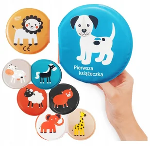 Moja pierwsza książeczka miękka książka dla dzieci do kąpieli zabawy dźwięk - Zabawki do kąpieli - miniaturka - grafika 1