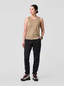 Koszulki i topy damskie - Salewa Top funkcyjny w kolorze szarobrązowym - miniaturka - grafika 1