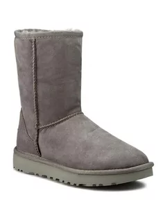 Śniegowce damskie - Ugg Buty W Classic Short II 1016223 Szary - grafika 1