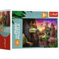 Puzzle - Puzzle 20 el. miniMaxi Poznaj świat dinozaurów 1 Trefl - miniaturka - grafika 1