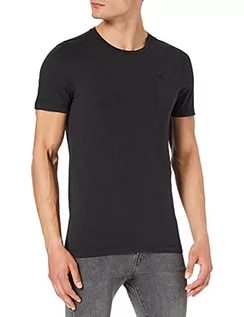 Koszulki męskie - camel active T-shirt męski 4096439T03, asfaltowy, XL - grafika 1