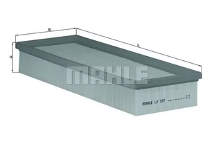 Filtr powietrza Mahle LX 997 - Filtry powietrza - miniaturka - grafika 1