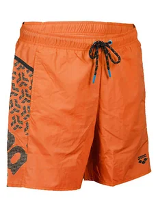 Arena Szorty kąpielowe w kolorze pomarańczowym - Kąpielówki męskie - miniaturka - grafika 1