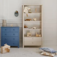 Półki i regały dla dzieci - Regał klasyczny Collet wysoki różne kolory - miniaturka - grafika 1