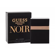 Zestawy perfum męskich - Guess Seductive Homme Noir Woda toaletowa 50 ml + Edt 15 ml ph_97689 - miniaturka - grafika 1