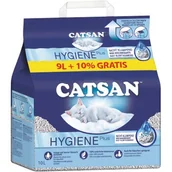 Żwirek dla kotów - CATSAN Hygiene Żwirek dla kota 9 l + 10% gratis - miniaturka - grafika 1