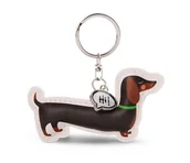 Breloki - NICI 49822 Brelok jamnik "I belong to you!" 8cm - miniaturka - grafika 1