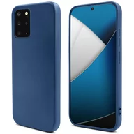 Etui i futerały do telefonów - Moozy Lifestyle. Zaprojektowany dla etui Samsung S20 Plus, Midnight Blue – lekkie etui z płynnego silikonu z matowym wykończeniem i miękką wyściółką.. - miniaturka - grafika 1