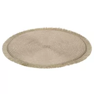 Obrusy i serwetki - H&S Decoration Podkładka na stół okrągła złota 35 cm DD.13747 - miniaturka - grafika 1