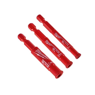 ZESTAW WIERTEŁ DIAMENTOWYCH PLUS 6-10mm  MILWAUKEE - Wiertła - miniaturka - grafika 1