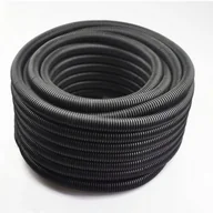Akcesoria do kolektorów i fotowoltaiki - Rura giętka karbowana (peszel) 750N 50m z pilotem RKSG/PV/PIL, PVC/UV 28/23 - miniaturka - grafika 1