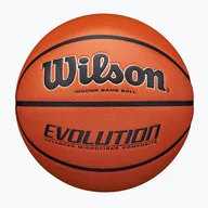 Koszykówka - Piłka do koszykówki Wilson Evolution brown rozmiar 6 - miniaturka - grafika 1
