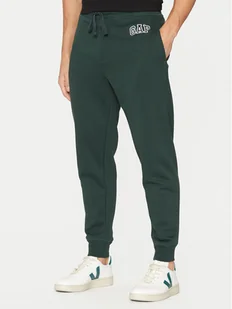 Gap Spodnie dresowe 542221-00 Zielony Regular Fit - Spodnie sportowe męskie - miniaturka - grafika 1