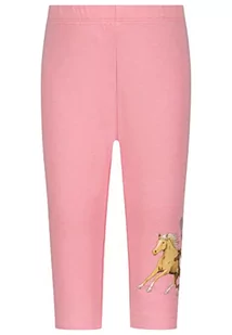 SALT AND PEPPER Dziewczęce legginsy Capri Horse z nadrukiem, różowe, normalne, Rosa, 92 cm - Legginsy - miniaturka - grafika 1