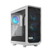 Obudowy komputerowe - Fractal Design Meshify 2 Compact White TG Przezroczysty odcień - RGB - miniaturka - grafika 1
