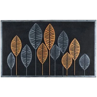 Wycieraczka MULTIDECOR Fashion Scraper 45 x 75 cm Liście - Wycieraczki - miniaturka - grafika 1