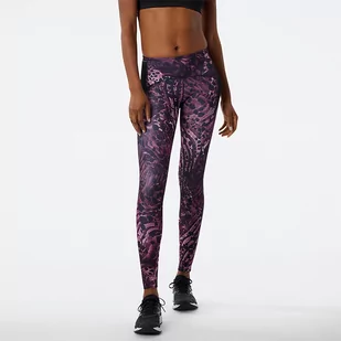 Legginsy damskie New Balance WP21274RAN  multikolor - Spodnie sportowe damskie - miniaturka - grafika 1