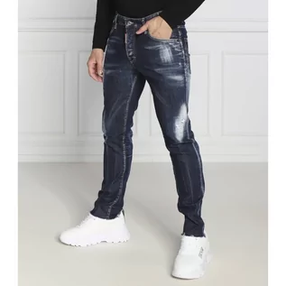 Spodnie męskie - Dsquared2 Jeansy Skater | Tapered fit - grafika 1