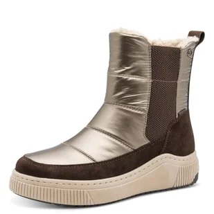 TAMARIS Damskie Comfort WL Boot Duo-tex śniegowce, Mocca Comb, 40 EU, Mocca Comb, 40 EU - Śniegowce damskie - miniaturka - grafika 1