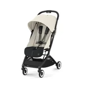 Wózki dziecięce - CYBEX ORFEO '25 lekki 6,3kg wózek spacerowy do samolotu Canvas White beige - miniaturka - grafika 1