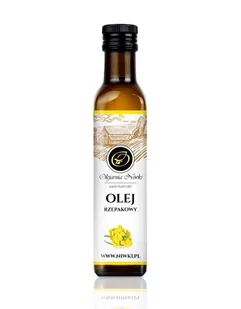 Olej rzepakowy 500ml tłoczony na zimno Olejarnia Niwki - Zdrowa żywność - miniaturka - grafika 1