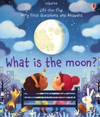 Obcojęzyczne książki dla dzieci i młodzieży - Katie Daynes What is the Moon$299 Very First Lift-the-Flap Questions & Answers) - miniaturka - grafika 1