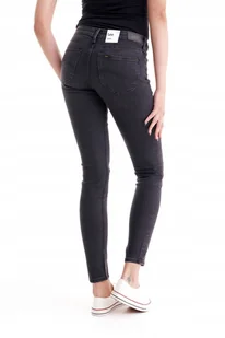 LEE SCARLETT RAVEN BLACK L526YGBO 24/31 - Spodnie damskie - miniaturka - grafika 1