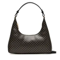 Torebki damskie - Torebka Calvin Klein Emblem Aop Conv Shoulder Bag LV04F3298G Czarny - miniaturka - grafika 1